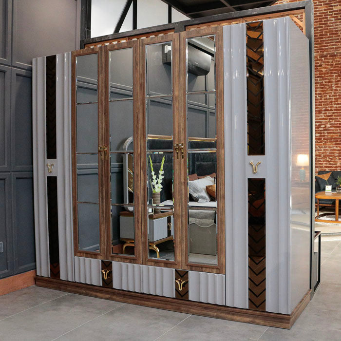 Elegance Wardrobe 6-Doors