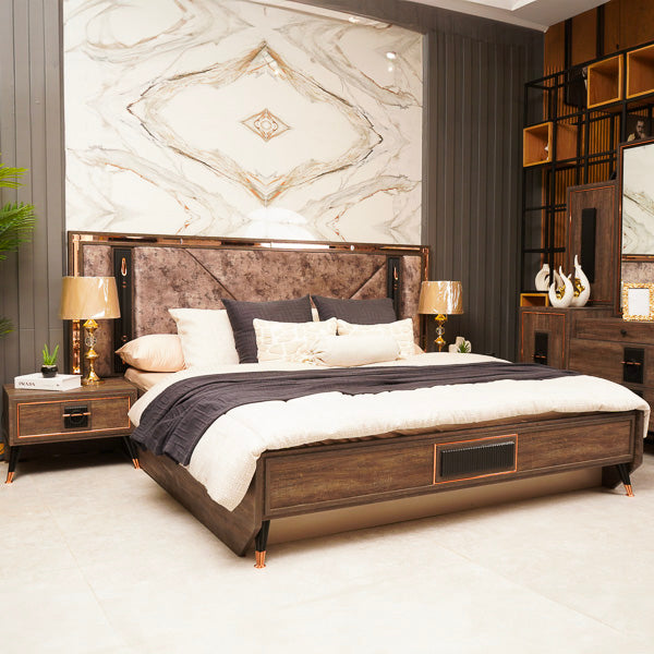 Sepia Bed & Dressing