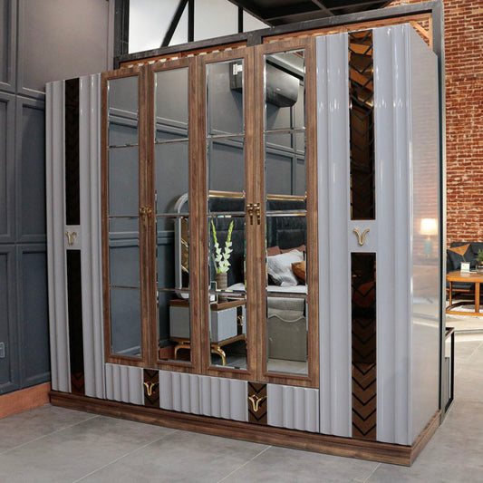 RB-18 Elegance Wardrobe 6-Doors