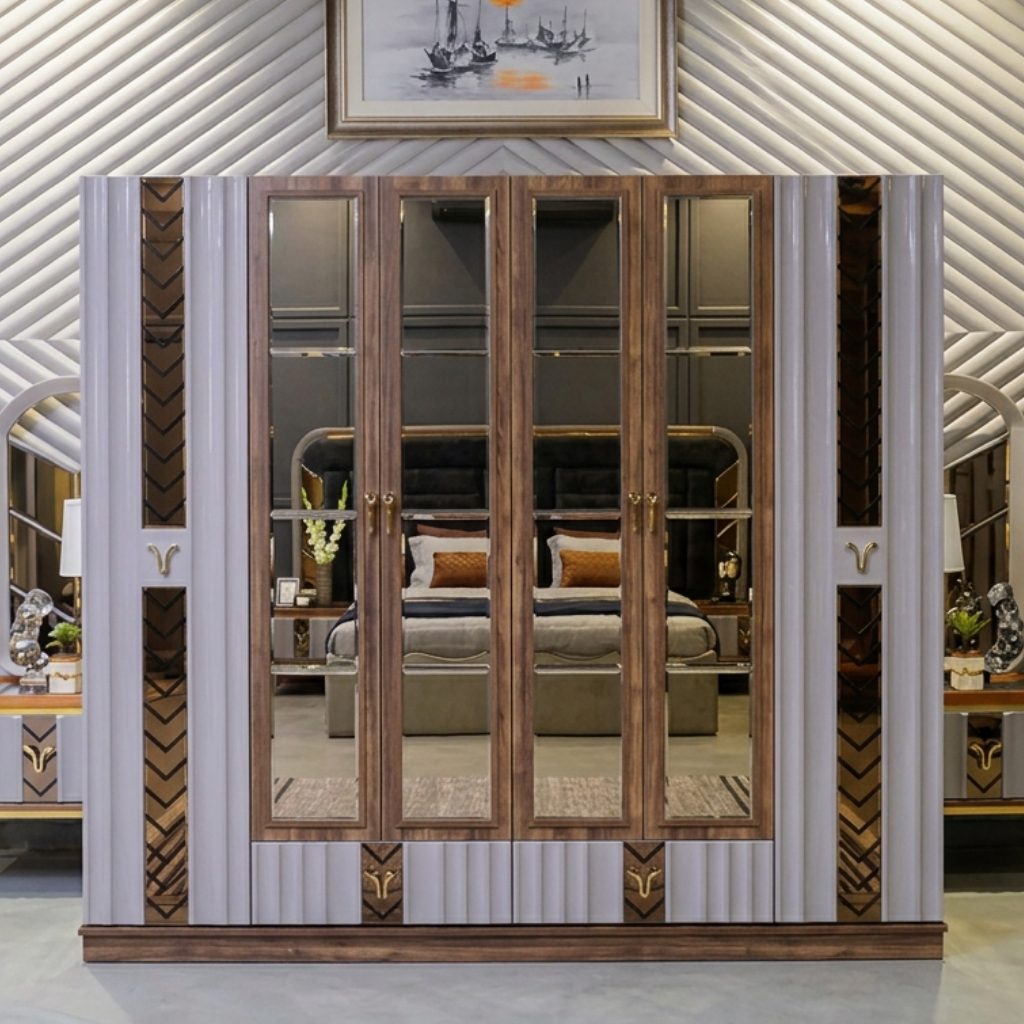 Elegance Wardrobe 6-Doors