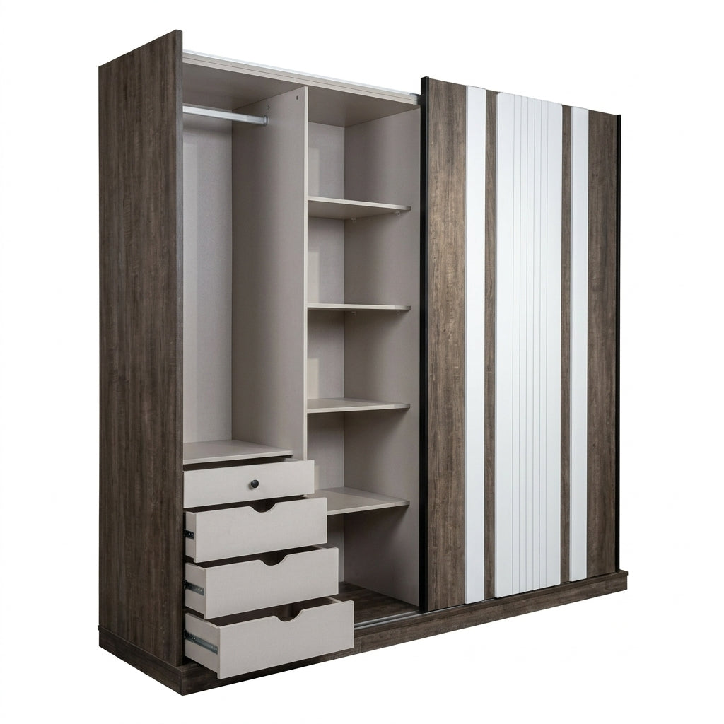 Oliver Wardrobe Sliding