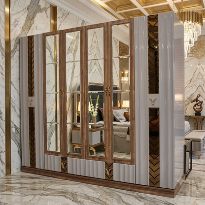 Elegance Wardrobe 6-Doors
