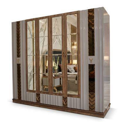 Elegance Wardrobe 6-Doors