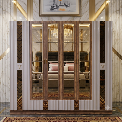 Elegance Wardrobe 6-Doors