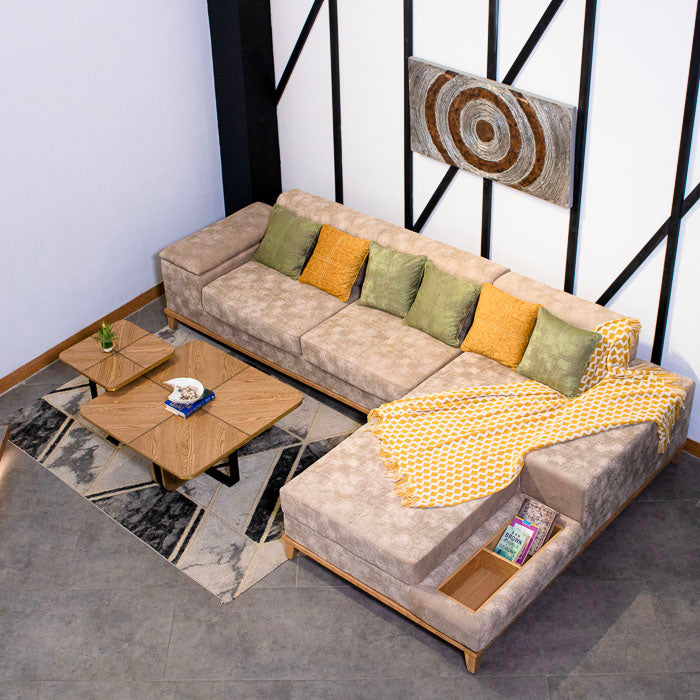 Grace L Corner 6 Seater