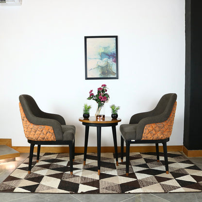 Sepia Bedroom Chair Set