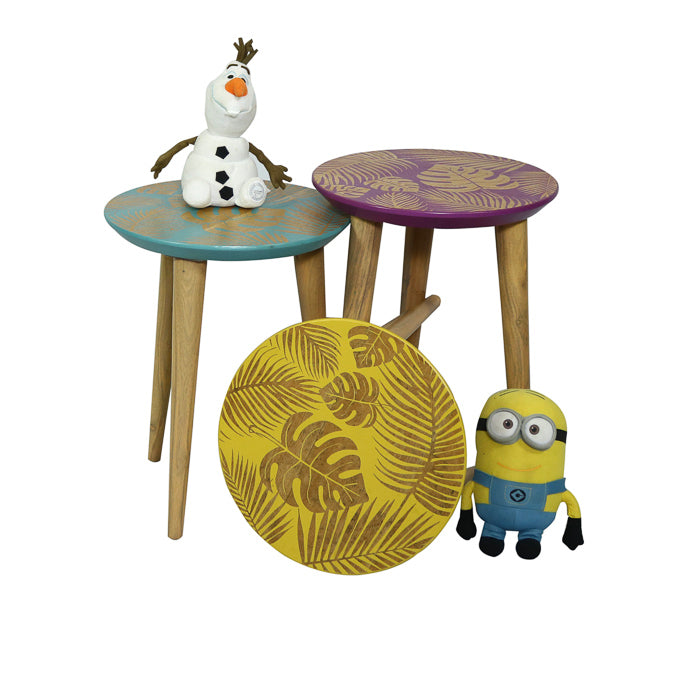 Tropical Nest of Tables Multi Color