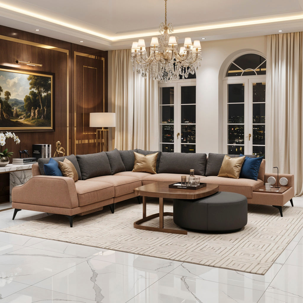 Turkish L Corner Sofa