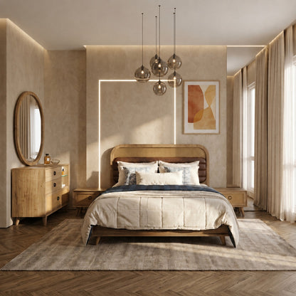 Cane Bed Set
